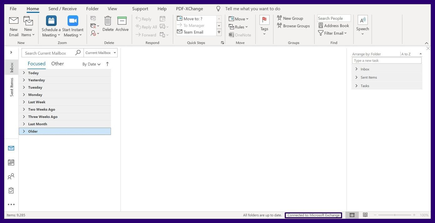 Fix mail stuck in outlook outbox step 1