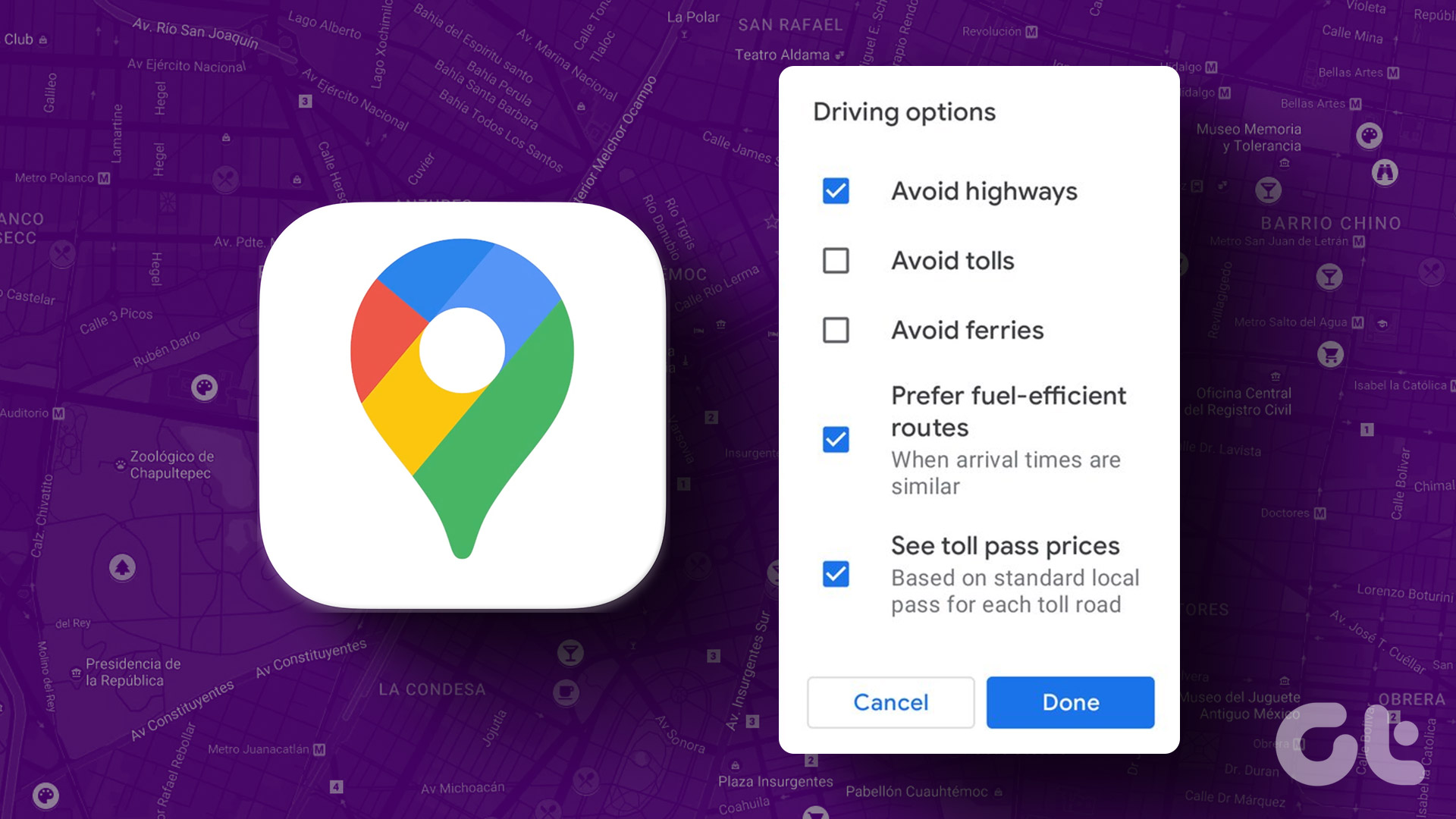 How to Avoid Highways on Google Maps
