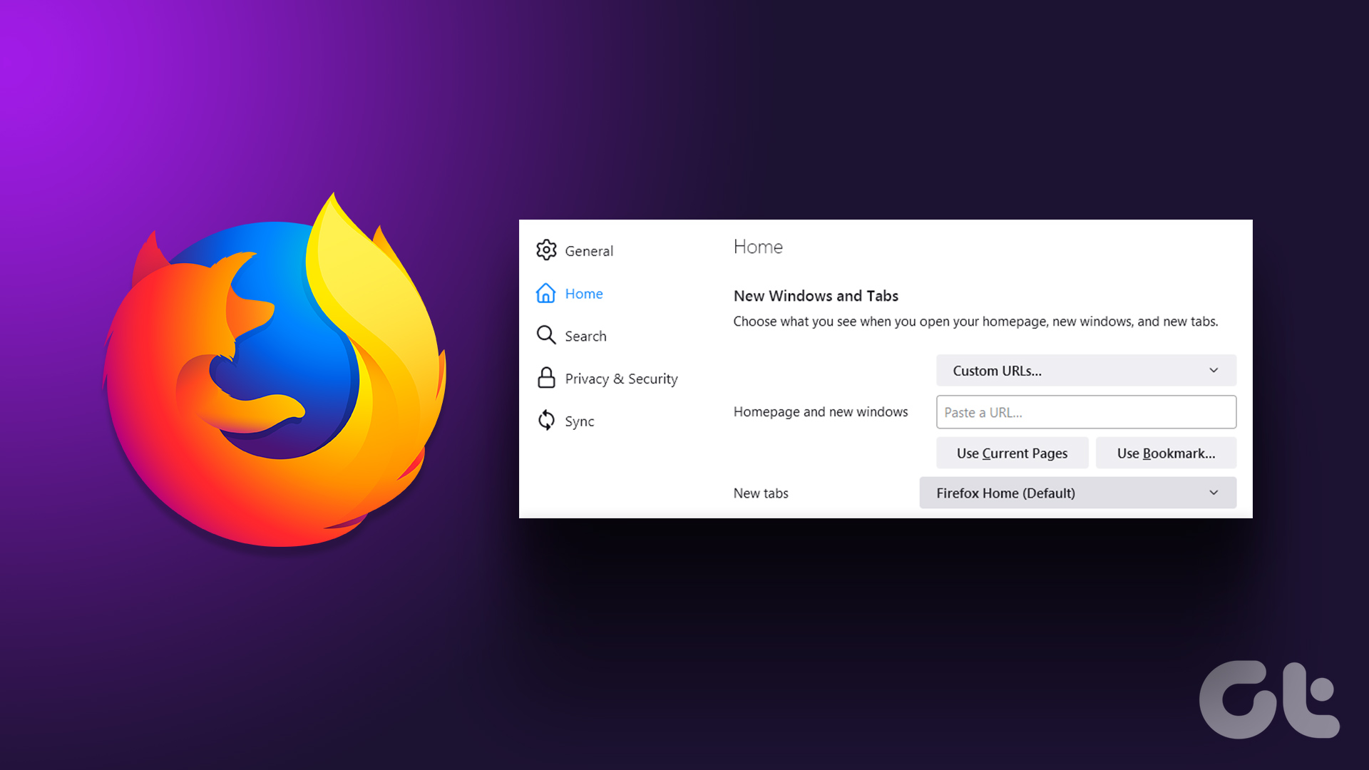 How to Customize Firefox Homepage on Desktop