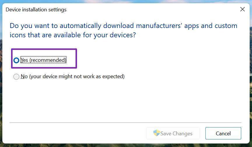 Include manufacture apps with windows update