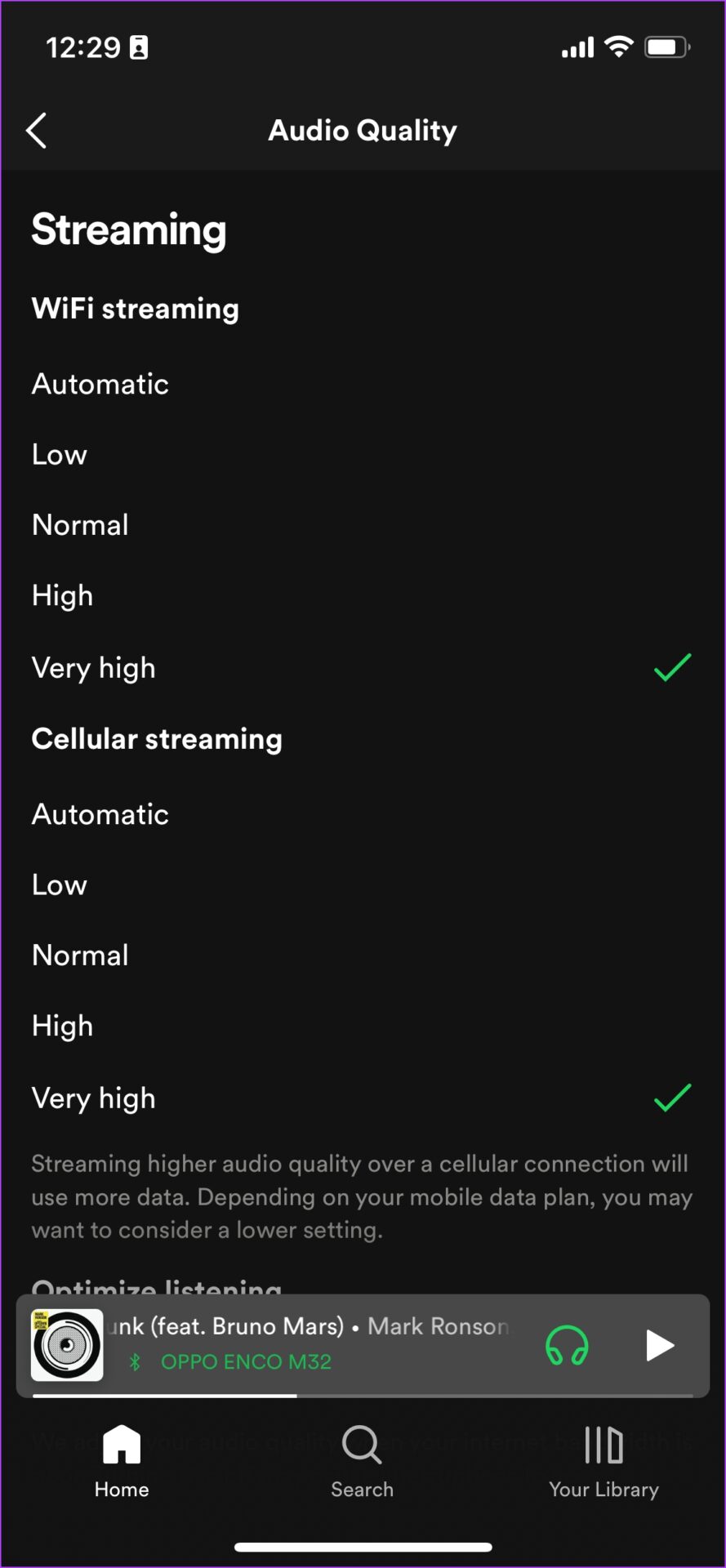 Spotify Audio Quality