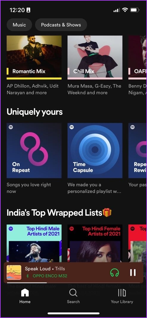 Spotify Uniquely Yours