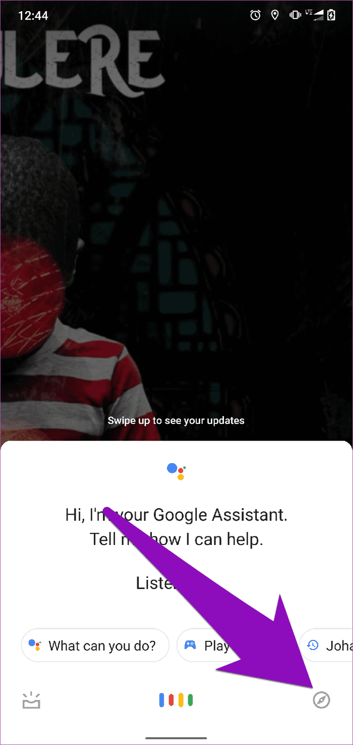 Enable google assistant ambient mode 01