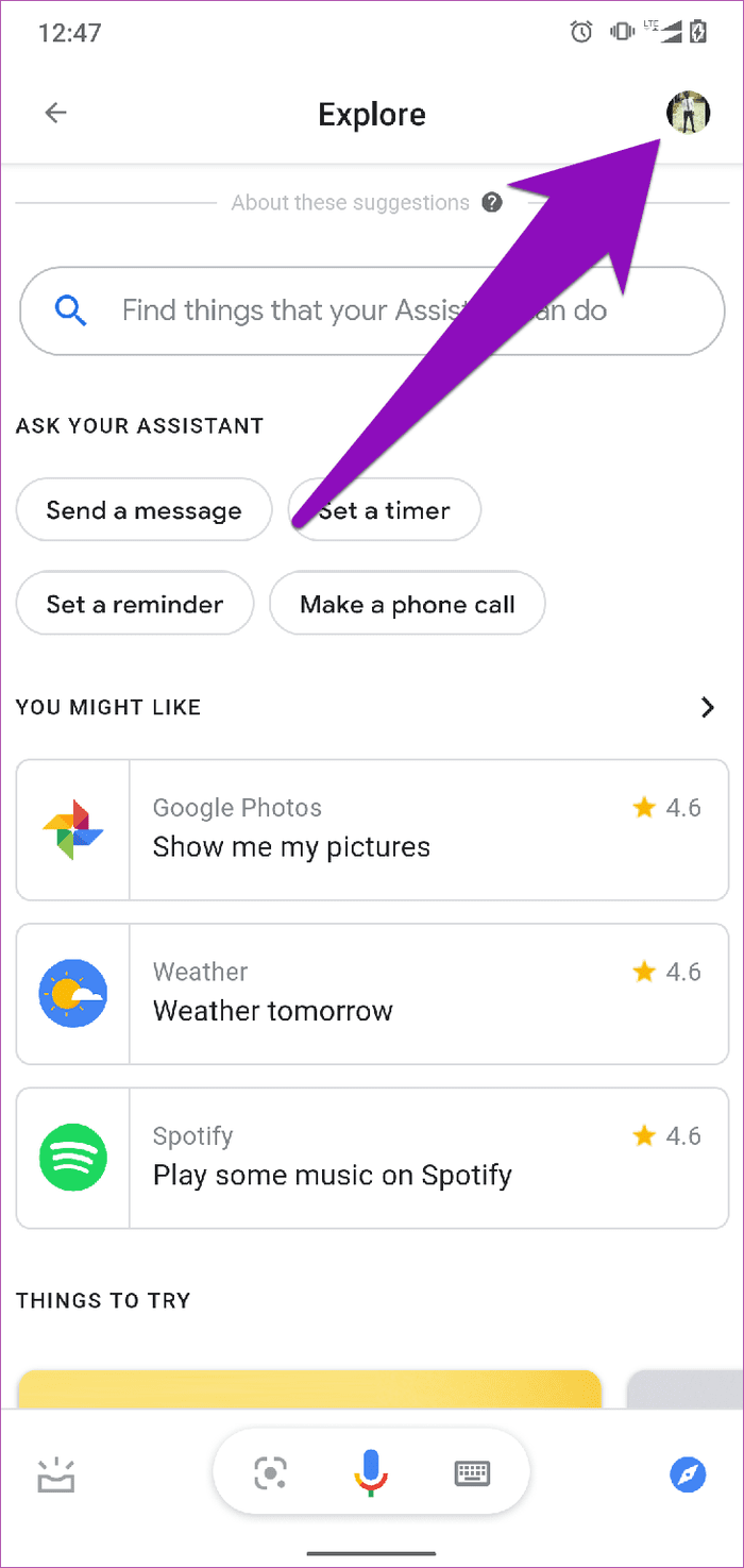 Enable google assistant ambient mode 02