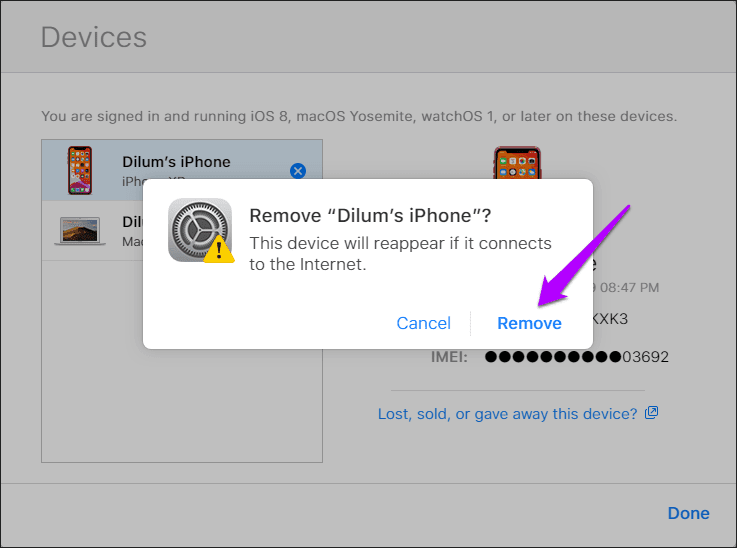 Remove Device From Apple Id 14