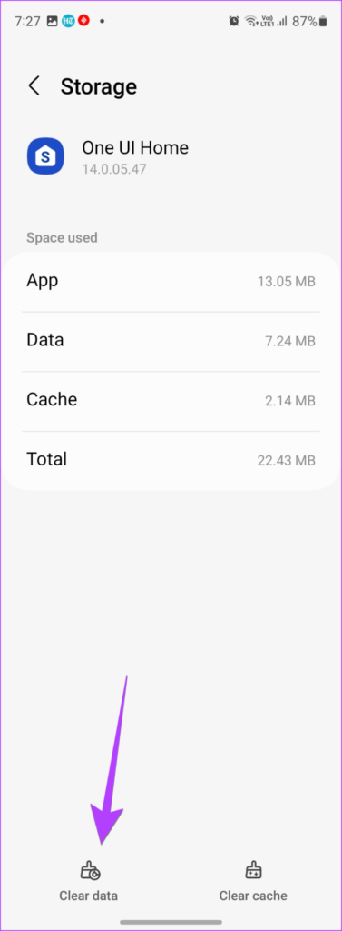 Samsung Apps One Ui Clear Data
