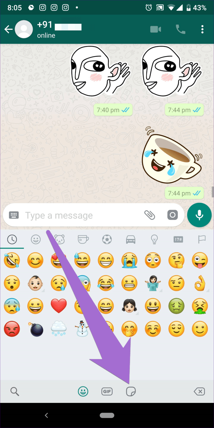 Whatsapp Stickers How To Use 2
